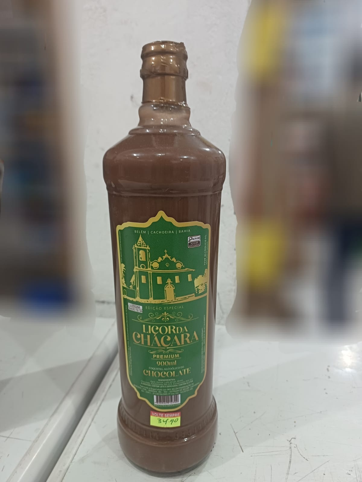 Licor da chácara  sabor jenipapo 