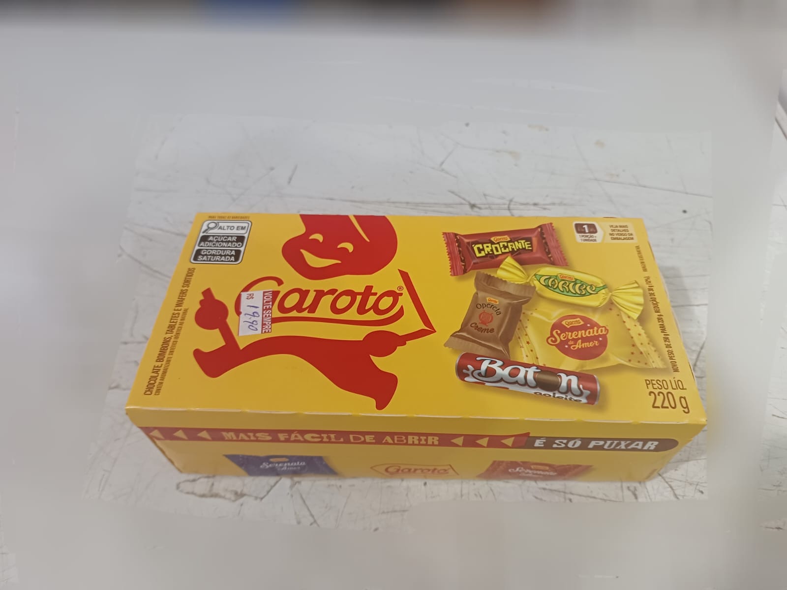 Bombom garoto 