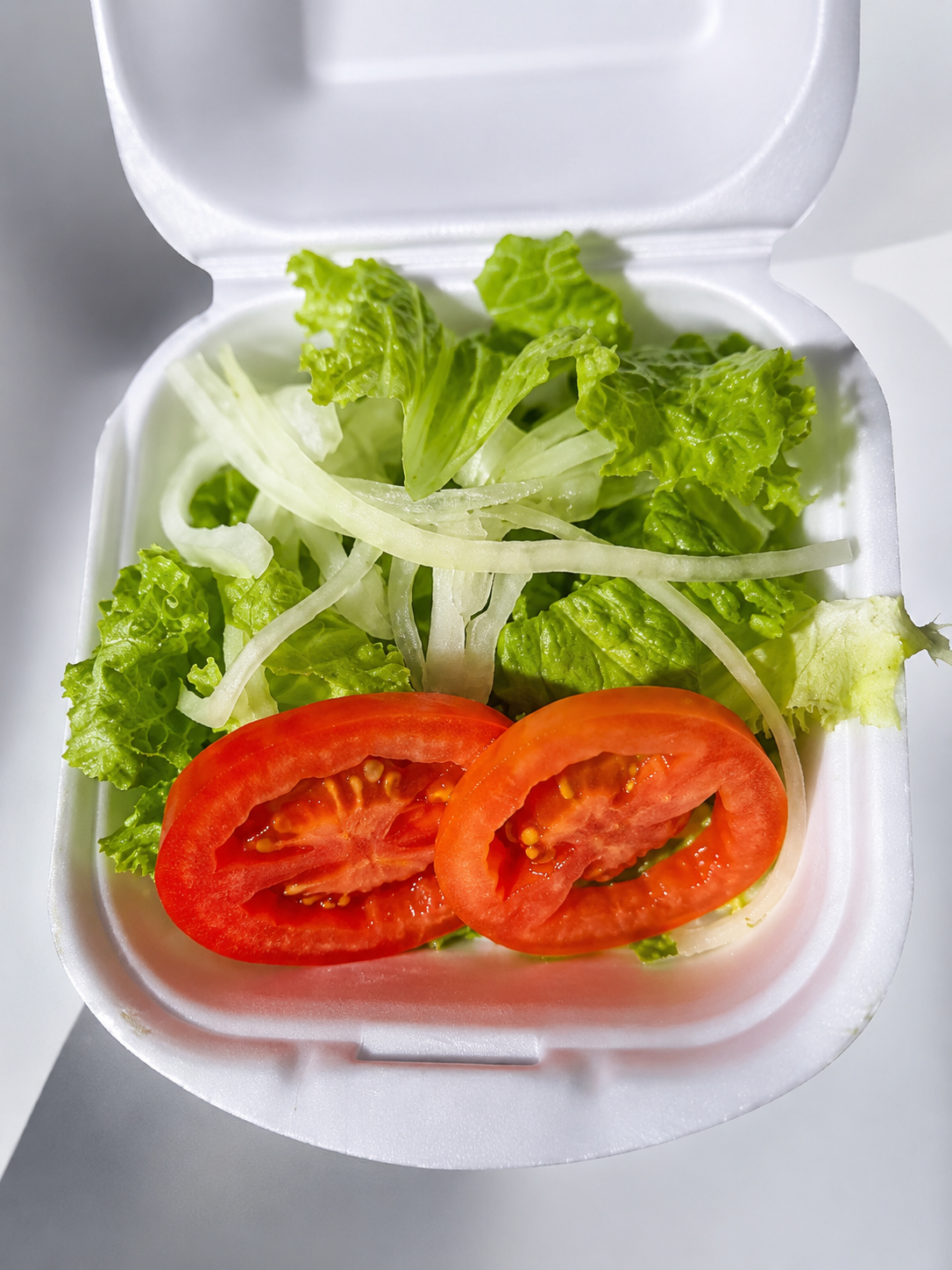 porção de salada