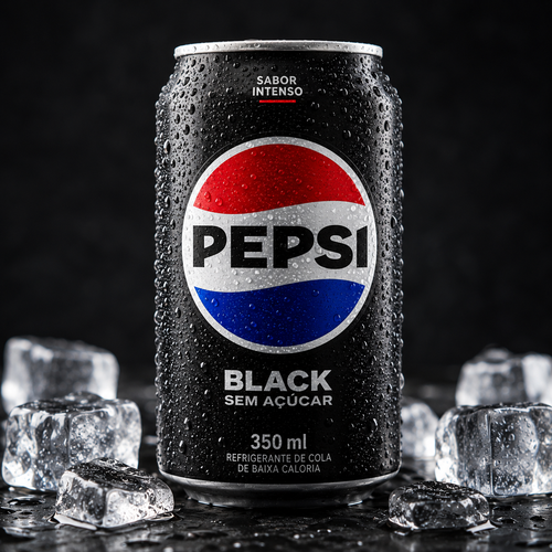 PEPSI BLACK - LATA